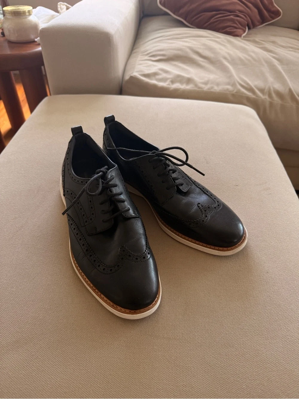 Men’s Cole Haan Black Leather Original Grand Evolution Oxford